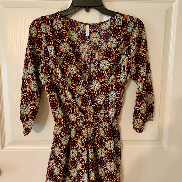 Fun Patterned Romper - Picture 2 of 4